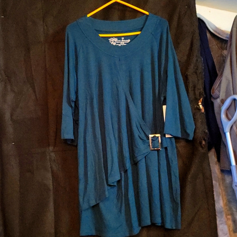 Diane Kennedy 3x Teal Opinion Wrap